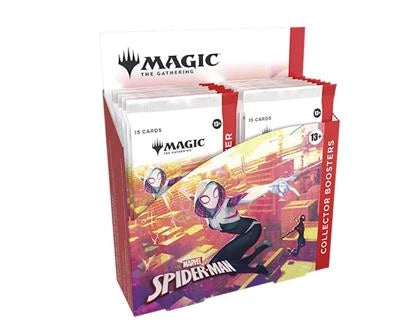 Gra karciana Magic: The Gathering Marvel's Spider-Man - Collector Booster Box (12 Packs) - EN